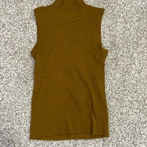 Ophelia Roe mock neck tank top sweater.